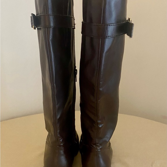 Rampage tall boots in chocolate brown. Size 8 M - Picture 3 of 8